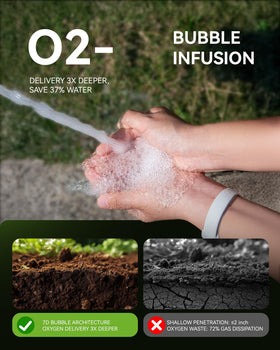 RainPoint hose sprayer flood mode improves water distribution.