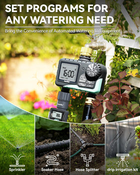 Rainpoint IP54 outdoor construction supports year-round use