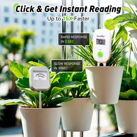 RAINPOINT IPX5 waterproof design protects readings in rain and splashes.