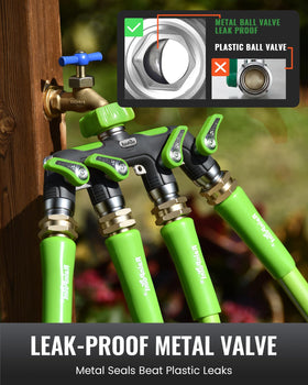 RAINPOINT long-handle-ergonomics offer easy operation even with wet hands.
