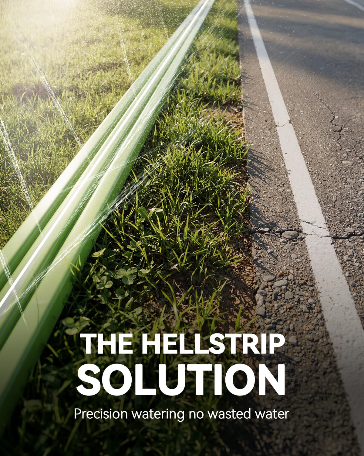 RAINPOINT micro-holes promote steady moisture with reduced evaporation