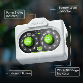Rainpoint outdoor IP54 waterproof device ready for garden use.