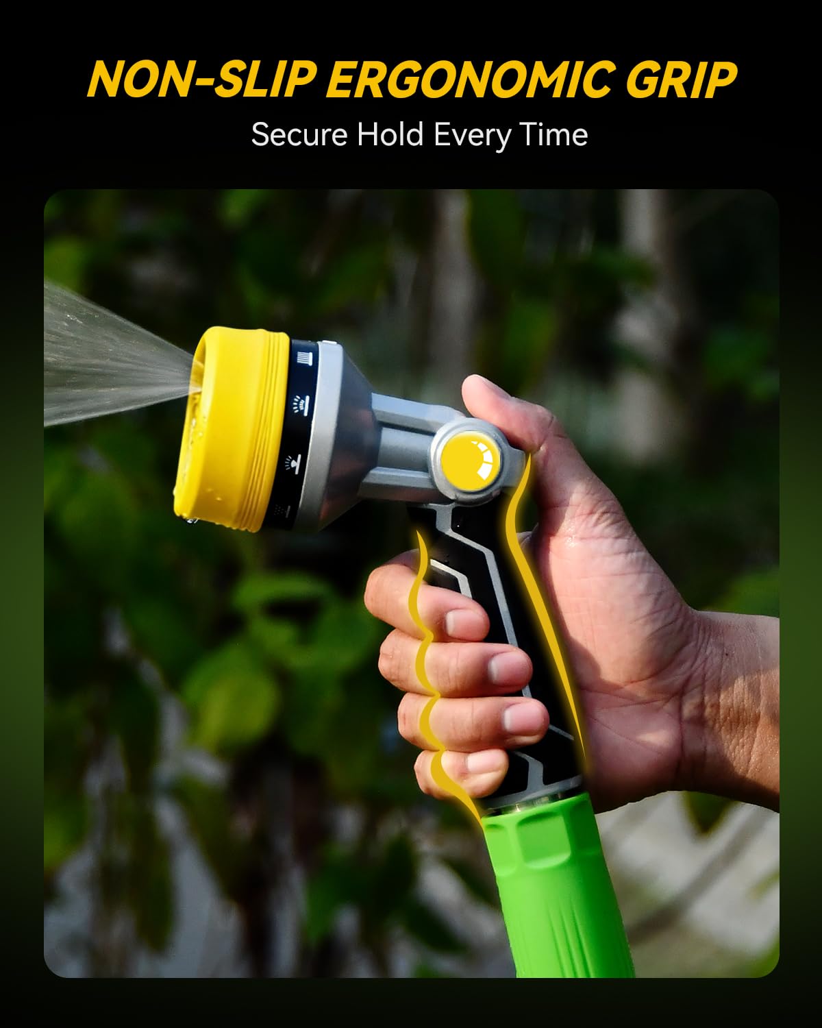 RAINPOINT patio cleaning spray efficiently handles outdoor debris with wide coverage.