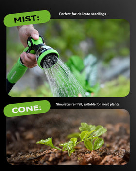 RAINPOINT standard hose compatibility with 3/4-inch thread.