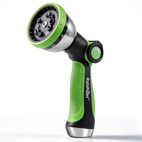 RAINPOINT thumb-control spray nozzle for easy one-handed watering.