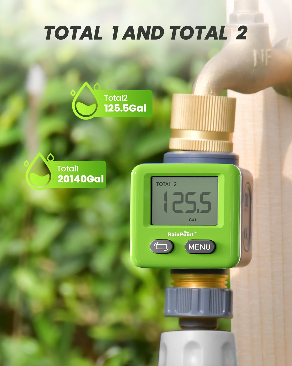 RAINPOINT device offering four measurement modes for real-time data