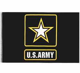 RainRoad US Army flag 3x5 outdoor display with brass grommets