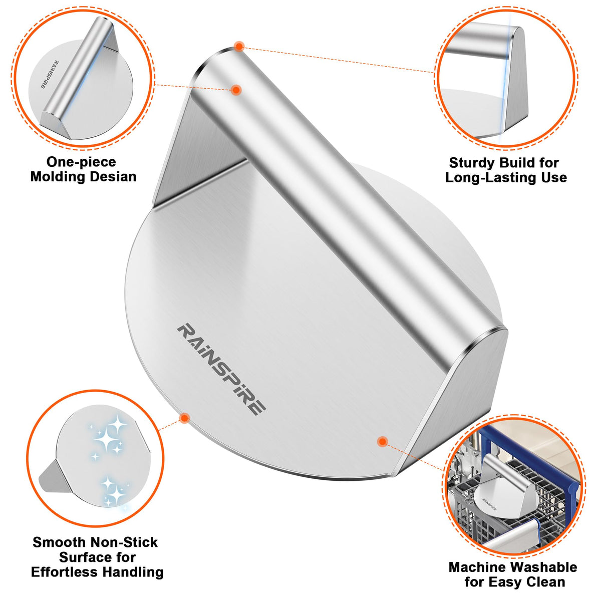 Compact design makes Rainspire ideal for camping and outdoor barbecues