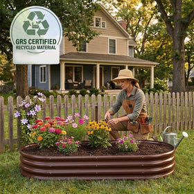 Rakukiri dimensions 60x29x11 inches fit compact to medium gardens.