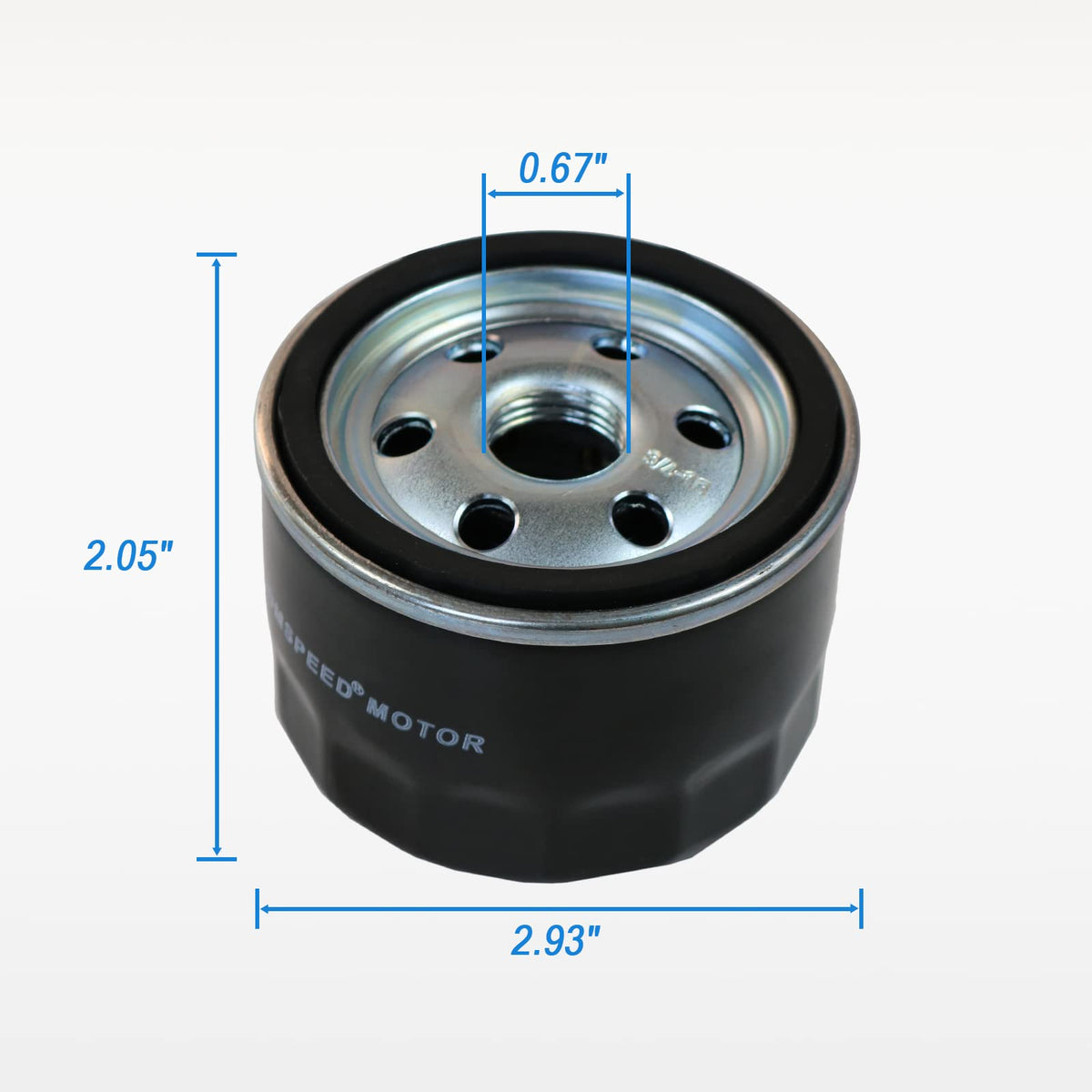 Kawasaki FR691V compatible RALBDX oil filter supports smooth operation