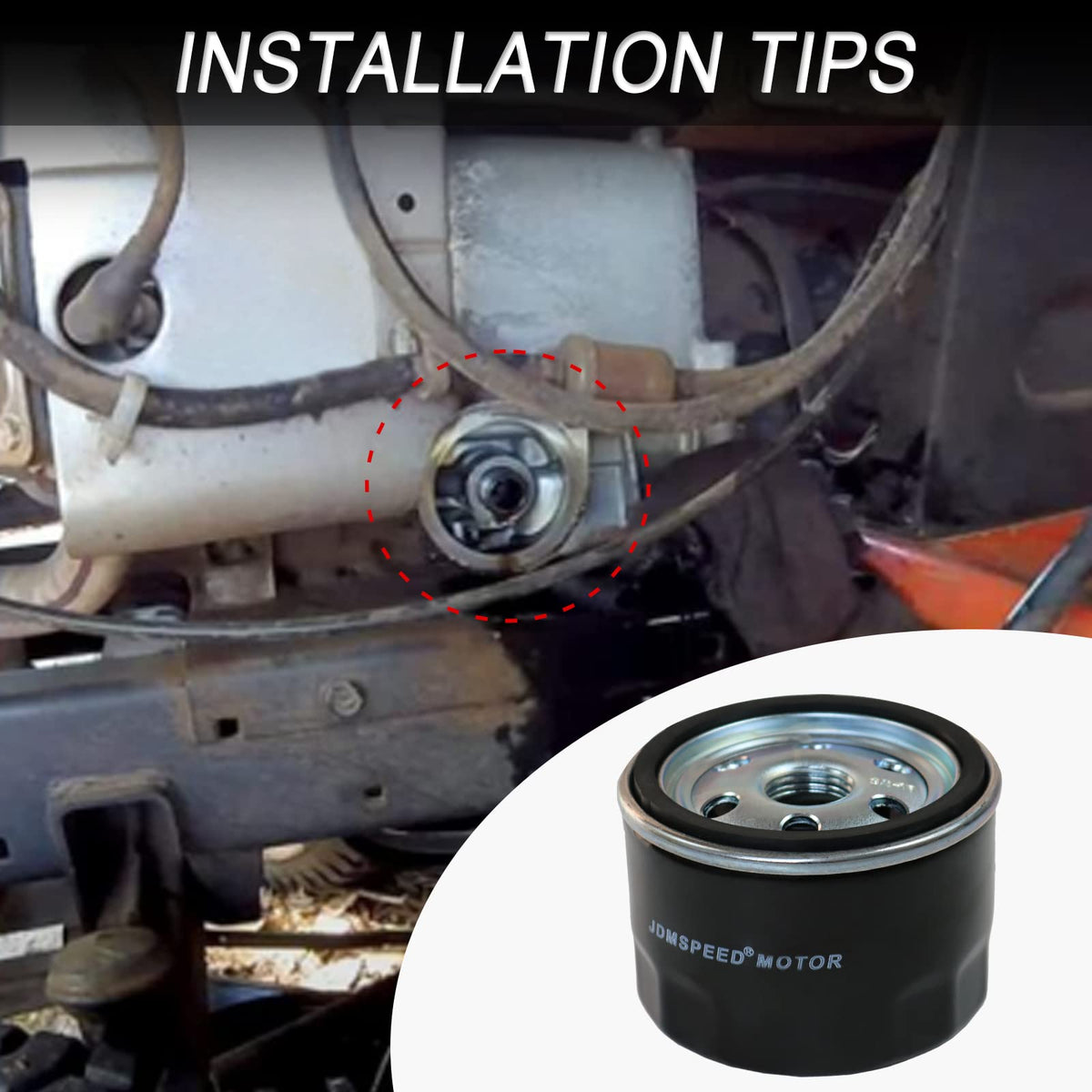 RALBDX filter fits Kawasaki and Kohler engines for reliable maintenance