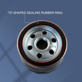 RALBDX oil filter 3-inch outer diameter for compact engine bays