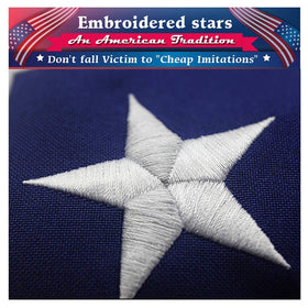 Rambon UV-protected flag fabric for sunny outdoor performance.
