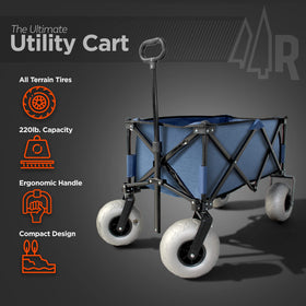 Rangland Beach Wagon showcases generous internal storage space for towels and gear.