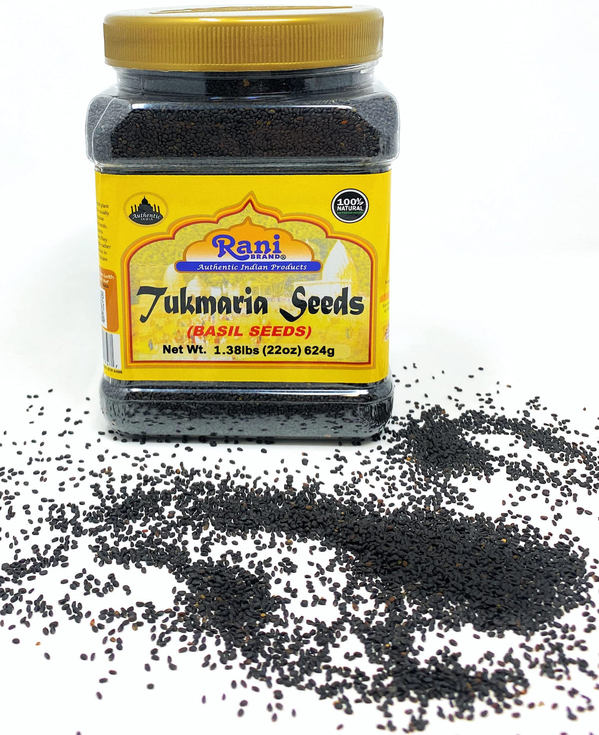 Indian-origin Tukmaria packaging from Rani Brand