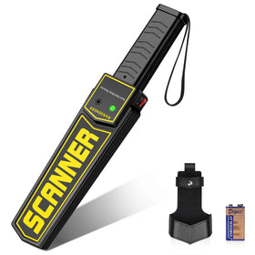 R RANSENERS handheld metal detector wand front view for quick security checks