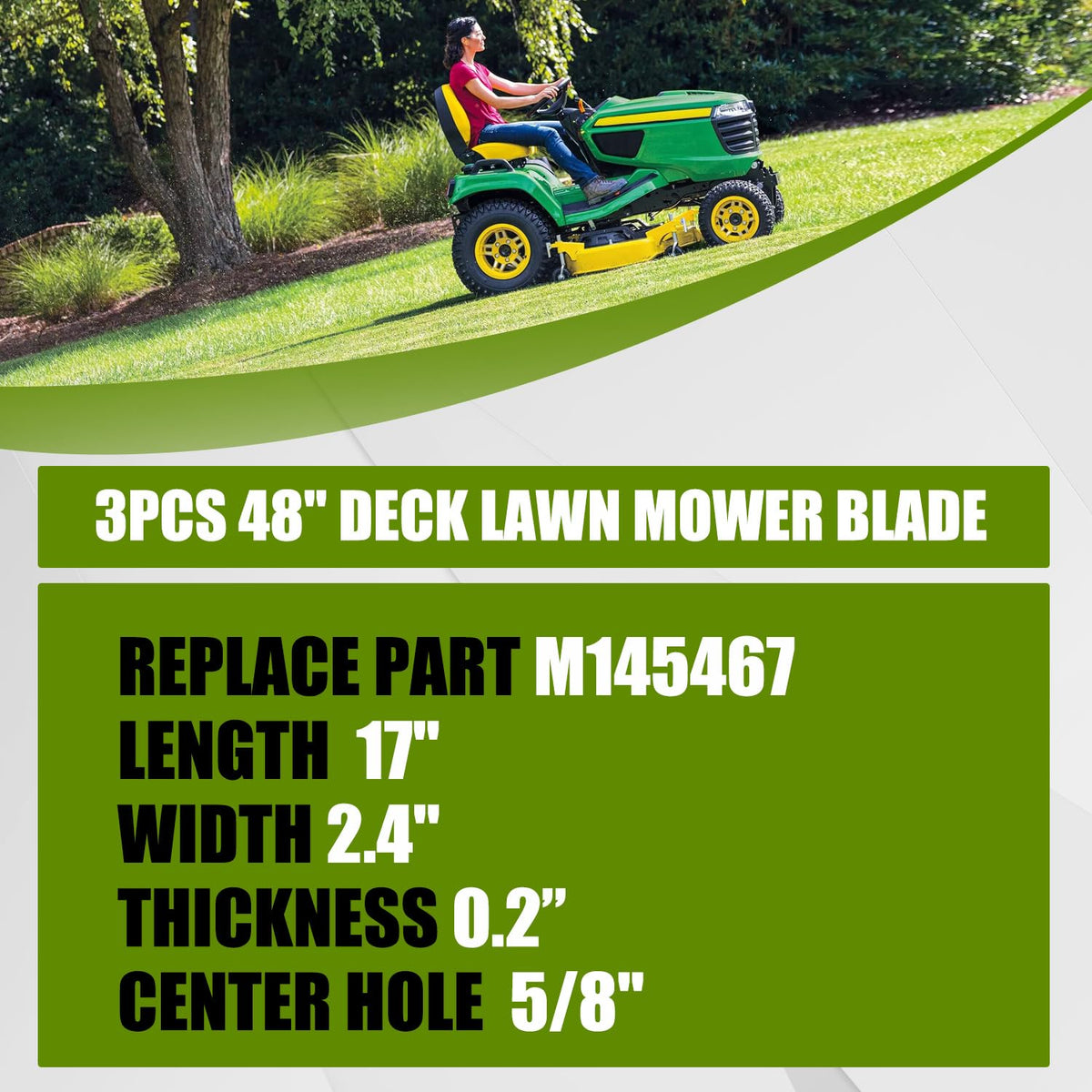 RANSOTO blade material specs highlighting durable construction.