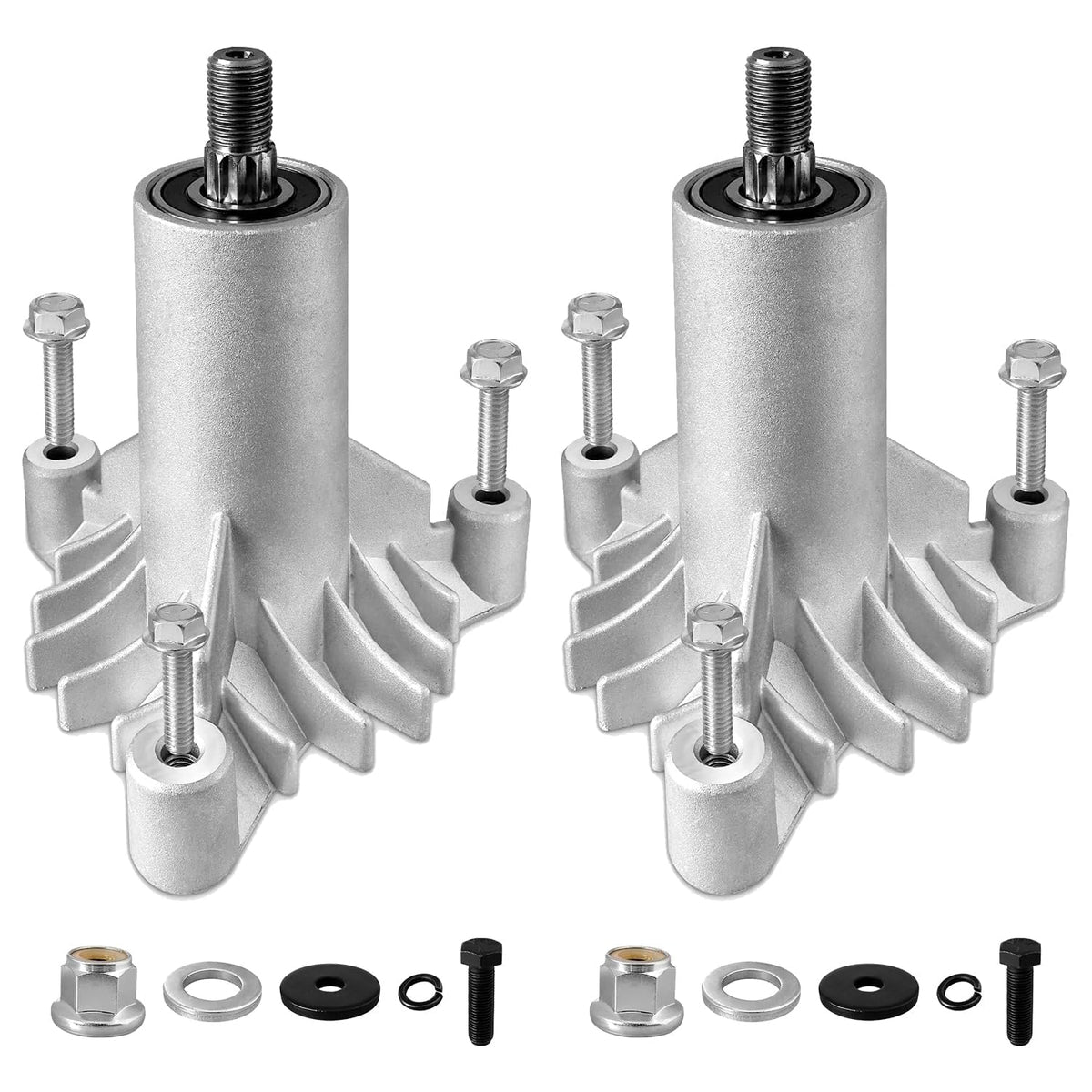 Ranwin 130794 spindle assembly closeup showing precise fit for mower decks