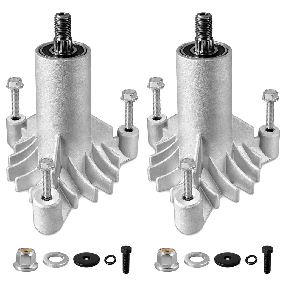 Ranwin 130794 spindle assembly closeup showing precise fit for mower decks