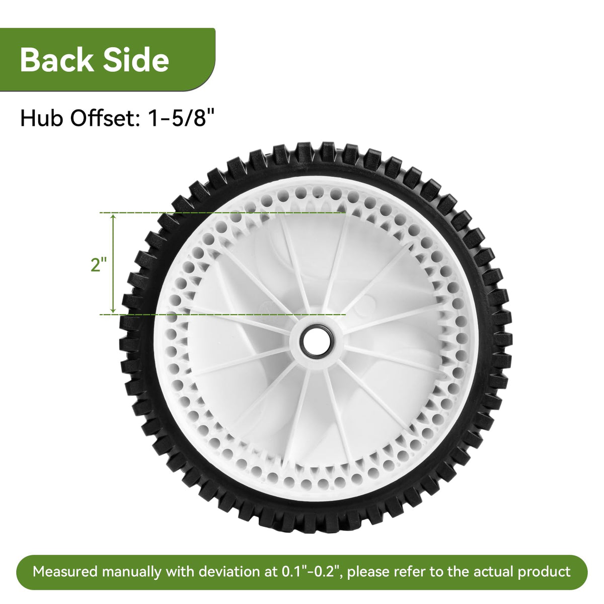 Ranwin 194231X427 front tire replacement ensures smooth mower operation