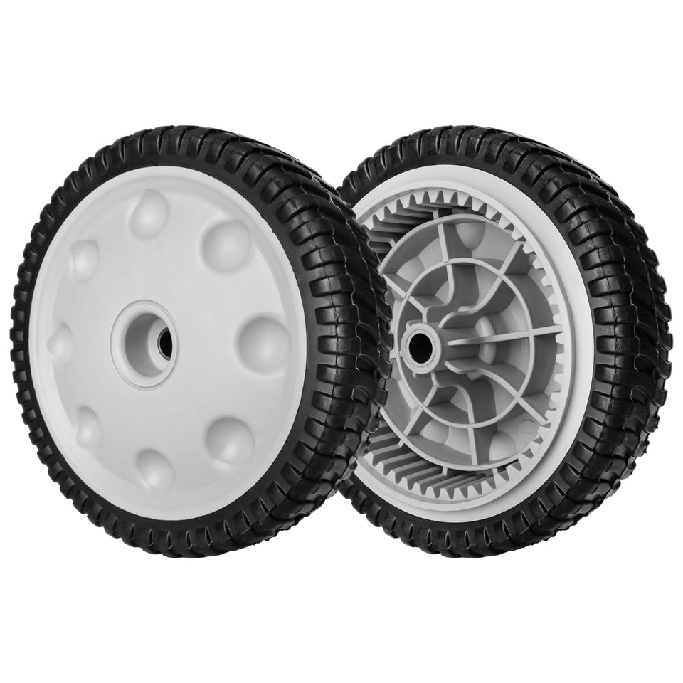 Ranwin 734-04018 front drive wheel assembly improves mower traction.