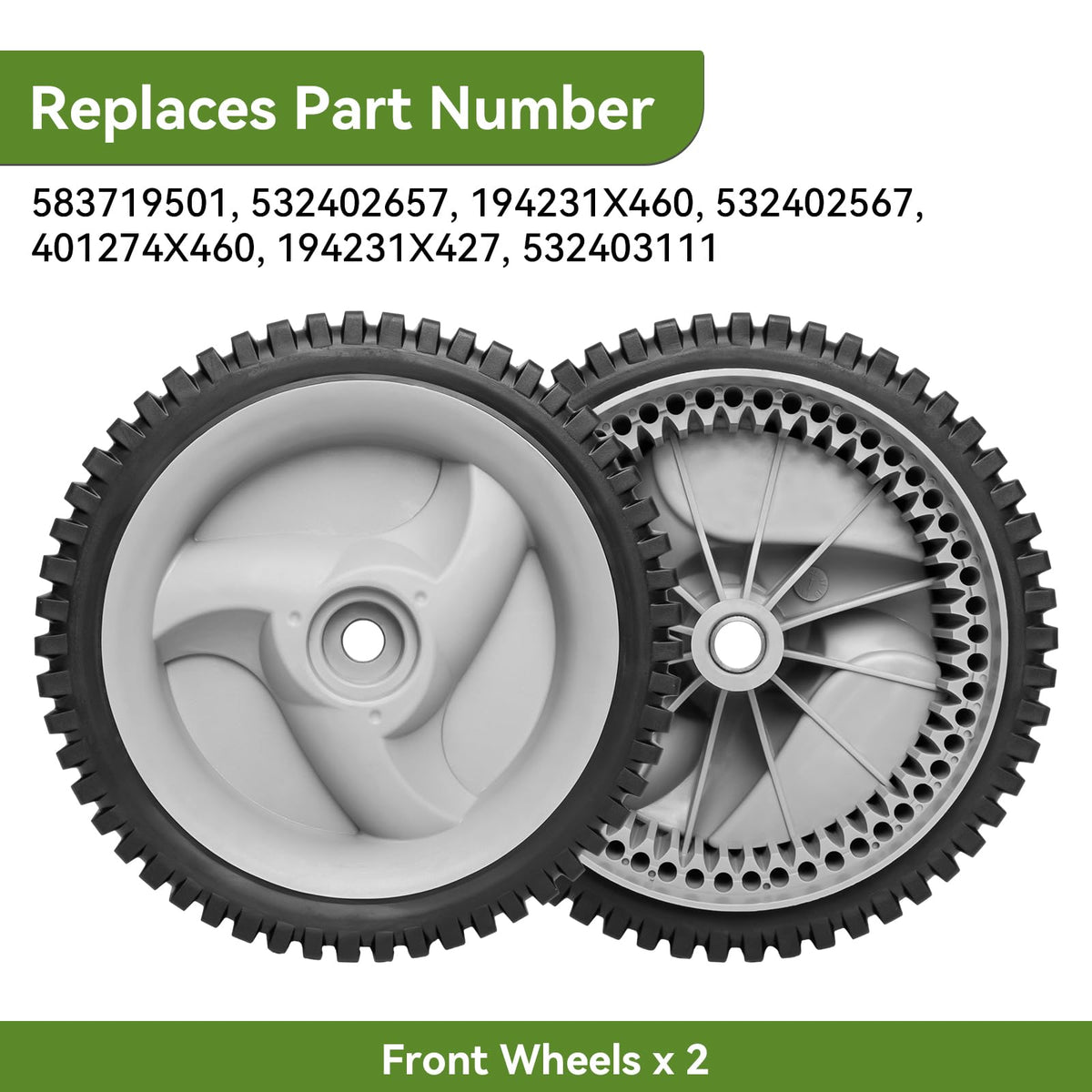 Ranwin 8in tire profile shows height and width for accurate compatibility