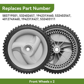 Ranwin 8in tire profile shows height and width for accurate compatibility