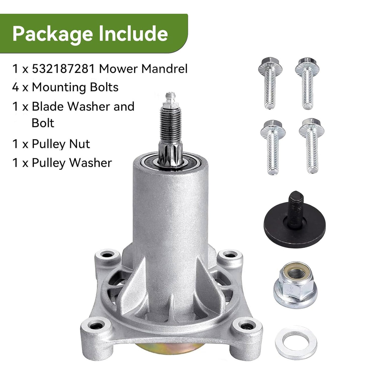 Ranwin durable aluminum alloy spindle with corrosion protection for longevity