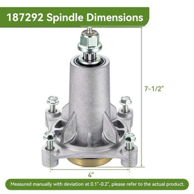 Ranwin spindle with grease fittings enables easy lubrication for longevity