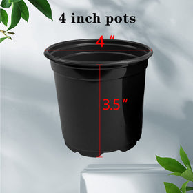 RAOOKIF deformable plastic nursery pot illustrating flexible design for reuse