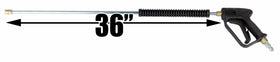Raptor Blast 36-inch lance with extended reach for hard-to-reach areas