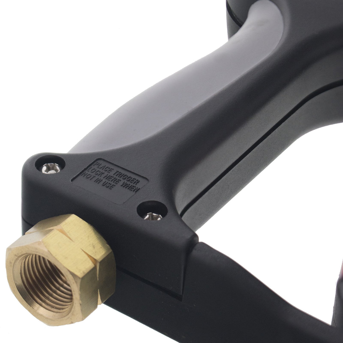 Deluxe inlet/outlet configuration on Raptor Blast kit for versatile connections.