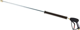 Raptor Blast deluxe pressure washer gun with 36-inch wand for extended reach and control.