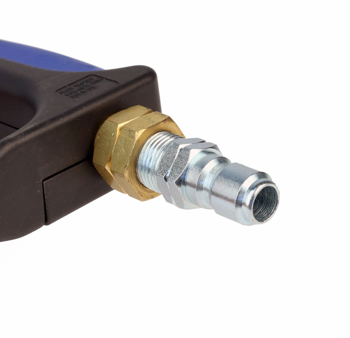 Raptor Blast safety-off trigger lock helps prevent accidental sprays on sites