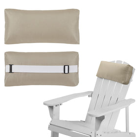 Rasugarlary chaise head pillow with waterproof fabric for outdoor use.