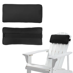 Rasugarlary Chaise Lounge Head Pillow with adjustable strap for secure support.