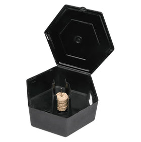 RatX bait station small plastic box fits compact spaces