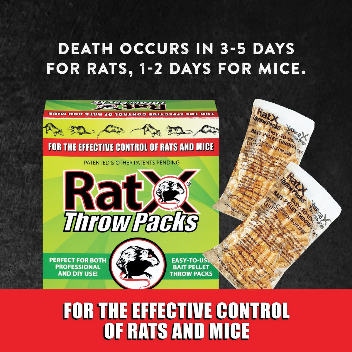 RatX formula uses naturally derived ingredients from the USA.