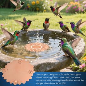Ravionell sunflower copper dishes as garden centerpiece during sunny days