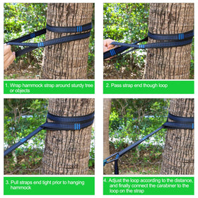 Raweao adjustable straps show easy height tuning and quick re-use