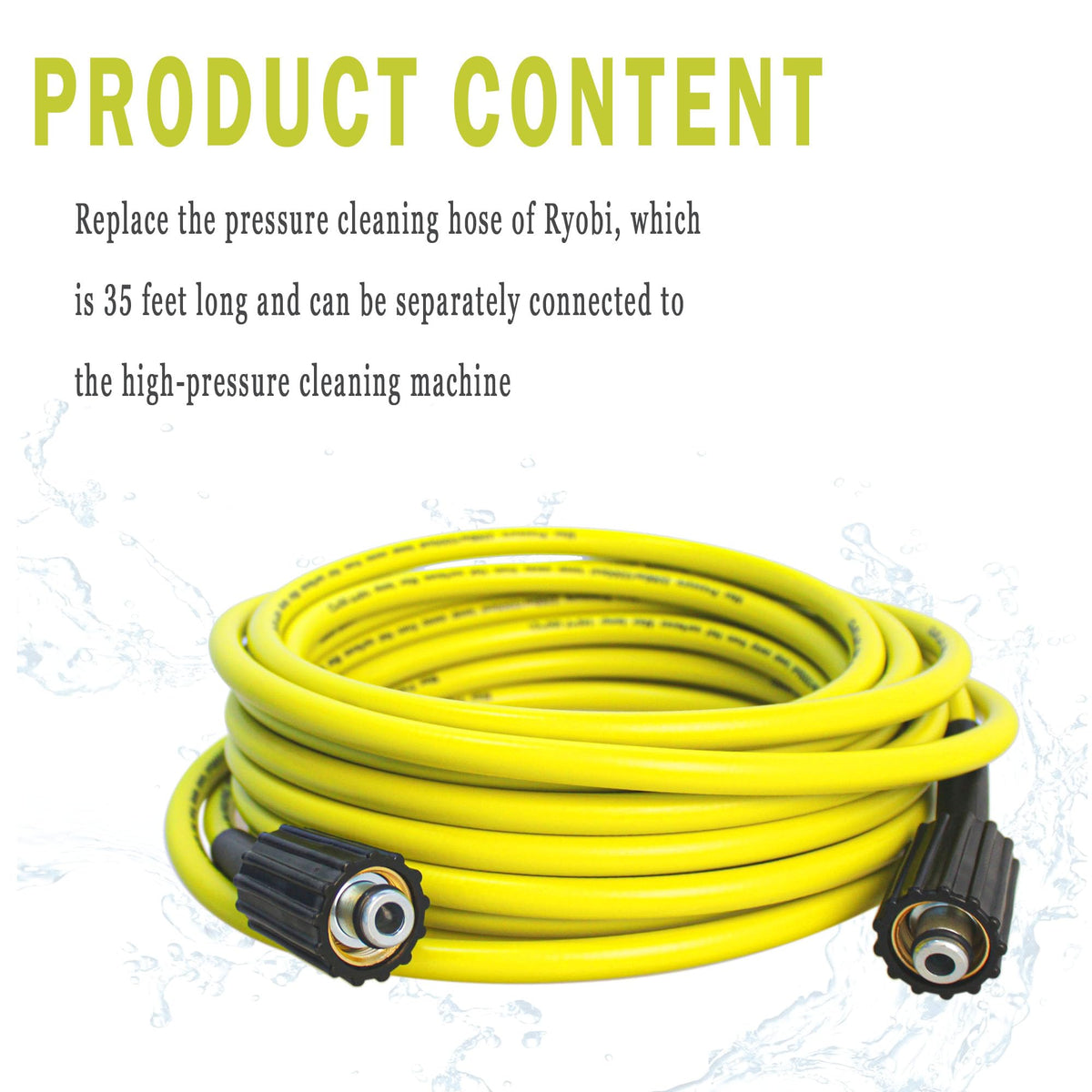 Rawolp RY31HPH01 kink-resistant braid protects during demanding washes.
