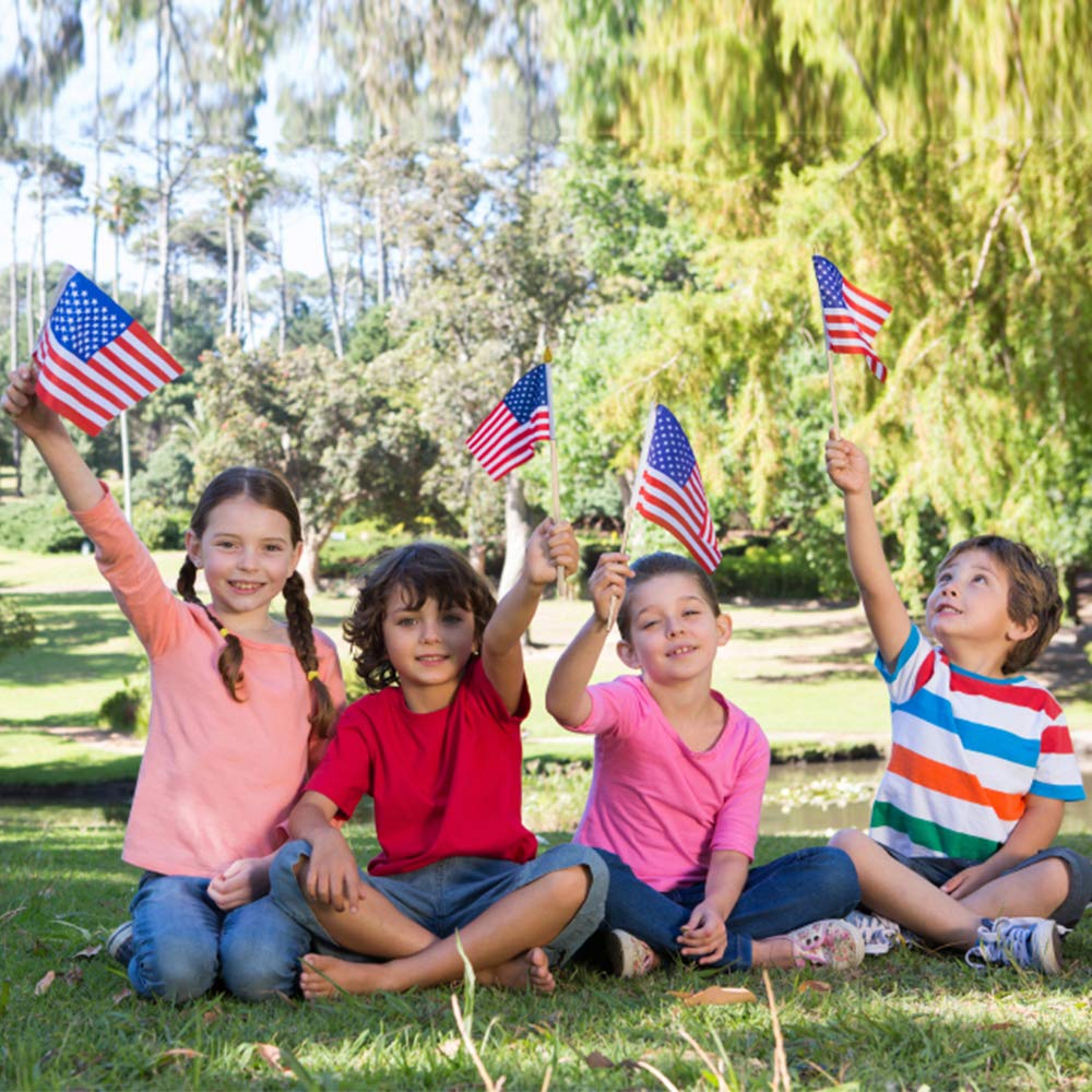 RAXCONN Memorial Day flag decor ready for patriotic displays.