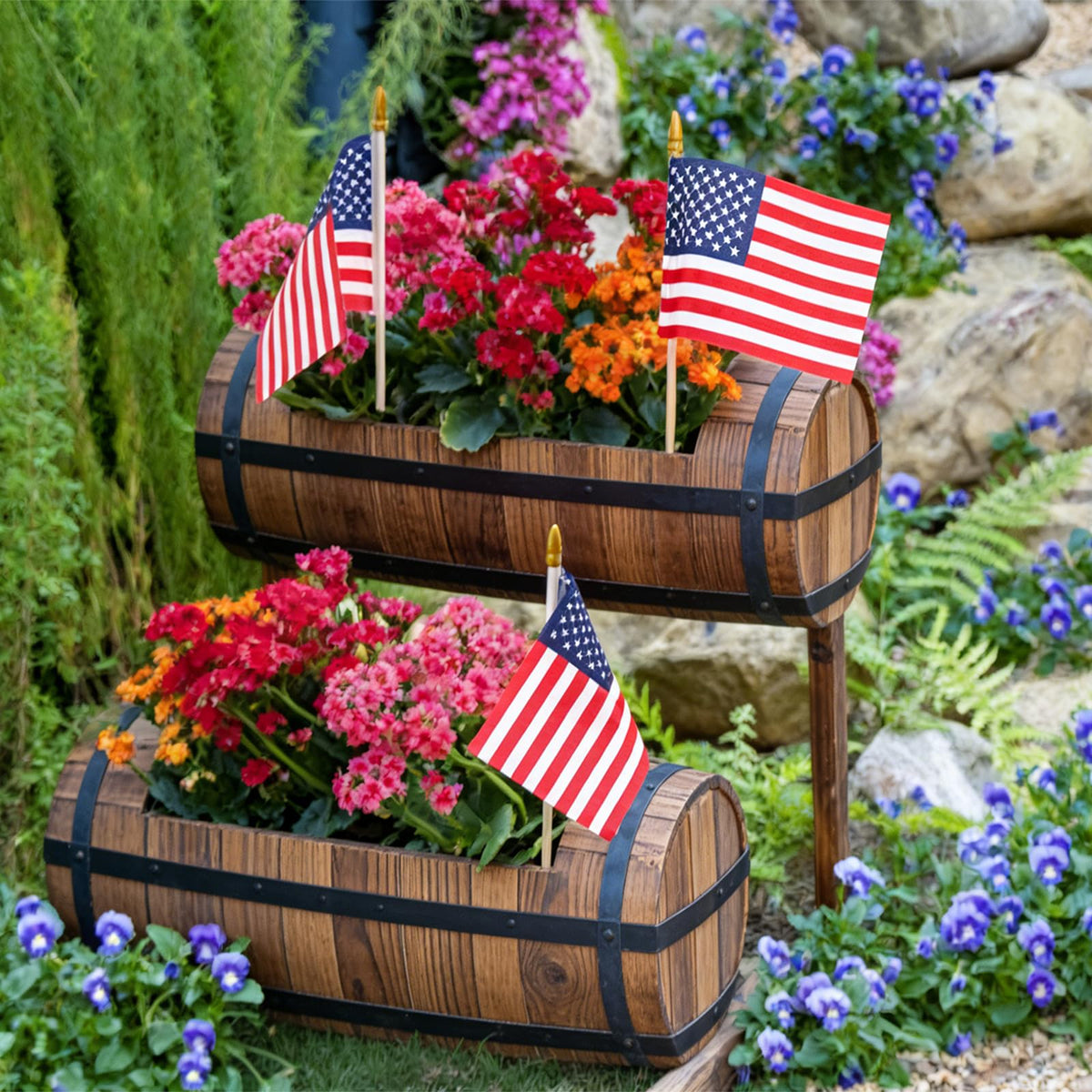 RAXCONN reusable flags ideal for Independence Day celebrations