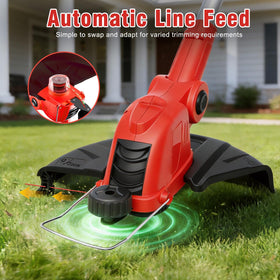 RAXONE 2-in-1 trimmer-edger for switching tasks quickly