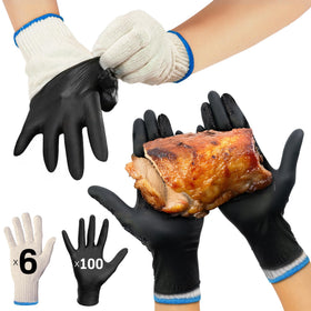 Raxwell BBQ Gloves illustrate dual-layer heat defense for safer grilling.