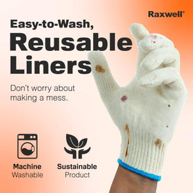 Raxwell BBQ Gloves pair well with grilling tools and accessories.