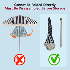 Rayjee fringe canopy detail adds decorative fringe for stylish outdoor moments.