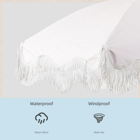 Rayjee height adjustment helps optimize coverage throughout the day.