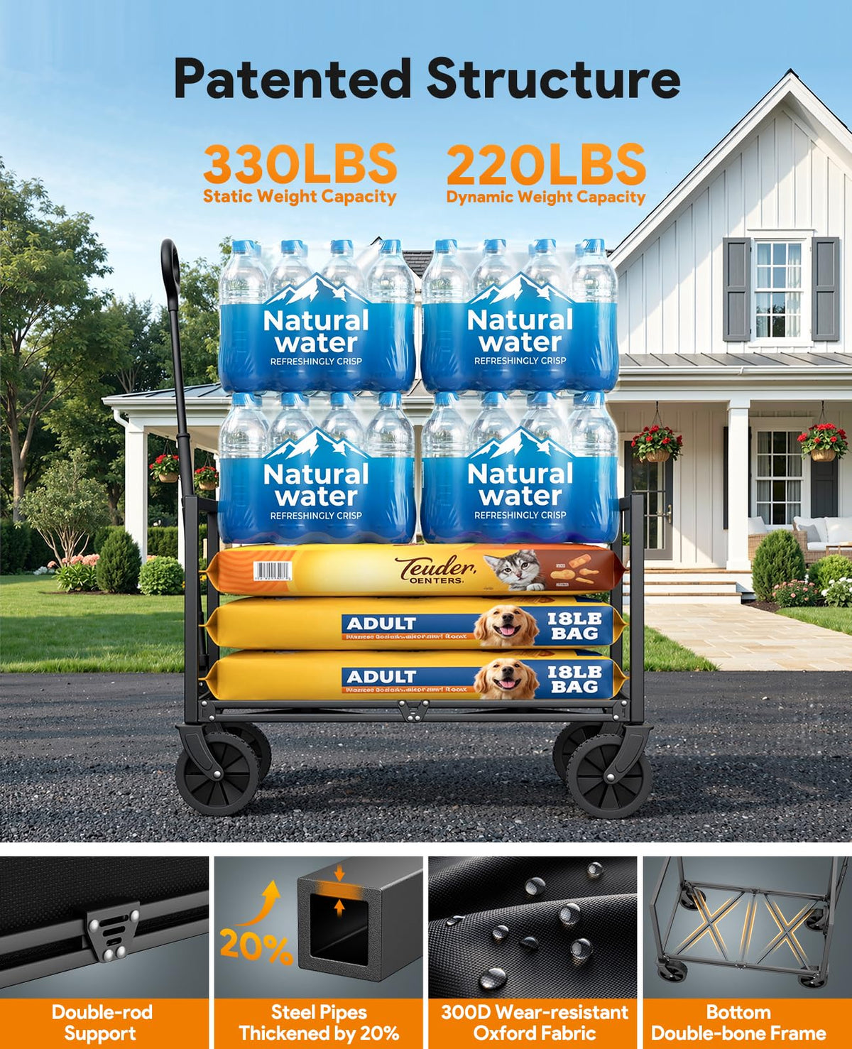 Raynesys patented frame design delivers durable, stable support.