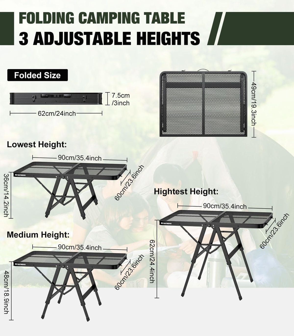 Raynesys waterproof aluminum desktop resists heat and spills.